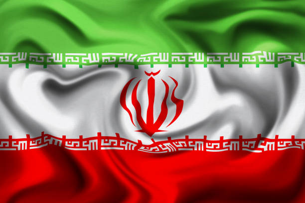 istock 3d illustration, flag of iran 1654919814