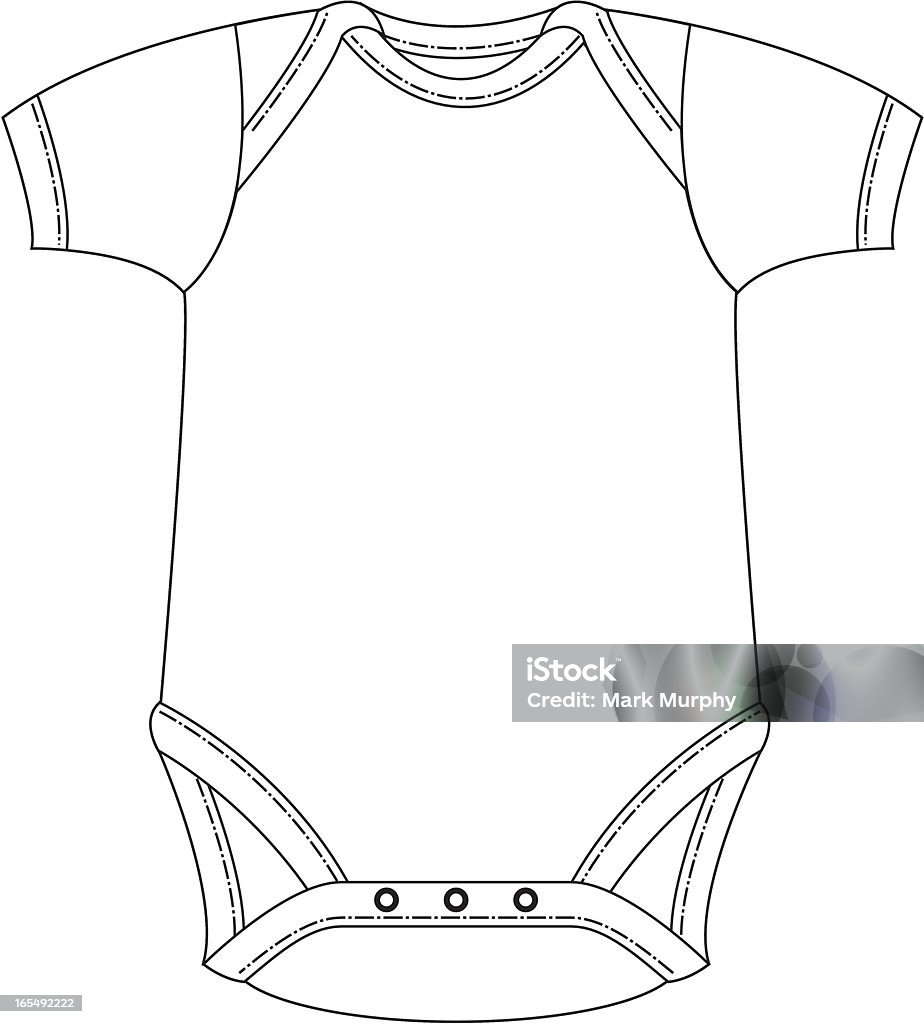 Plain Sleepsuit Template http://i150.photobucket.com/albums/s116/MarkM73/FashionClothing.jpg Beauty stock vector