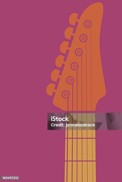 Guitarra Pescoço - Arte vetorial de stock e mais imagens de Guitarra - Guitarra, Guitarra elétrica, Ilustração