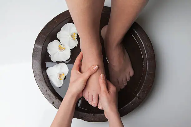Foot spa treatment