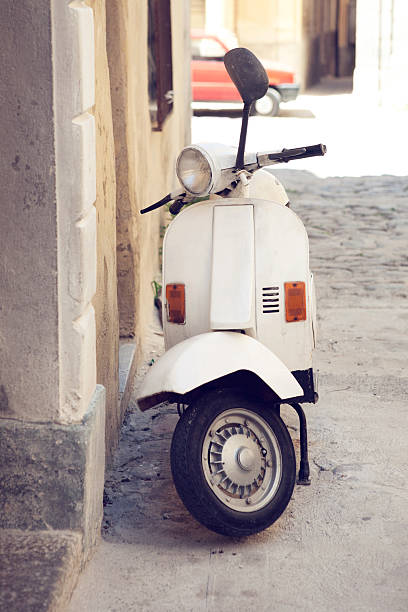 istock Retro scooter in Italy 165493797