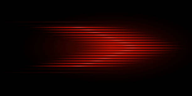 istock The speed of the arrow. Movement light. 1654943442