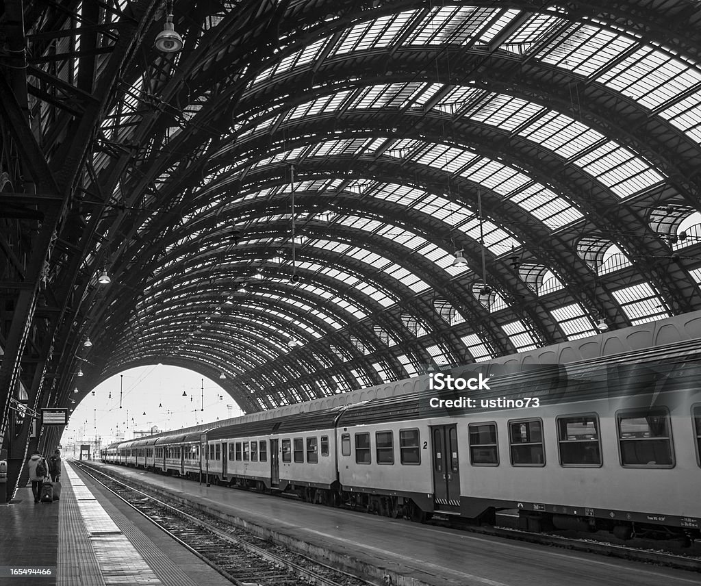 stazione ferroviaria - ミラノ中央駅のロイヤリティフリーストックフォト