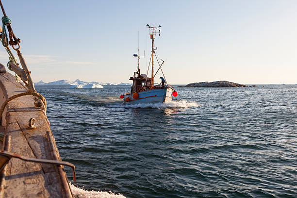istock Fishing boat off Ilulissat 165495179