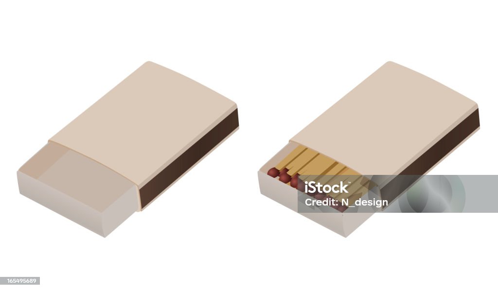 Empty Matchboxes Graphics Blank Matchbox Stock Illustration - Download Image Now - Box ...