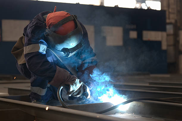 istock Welder in factory 165495709