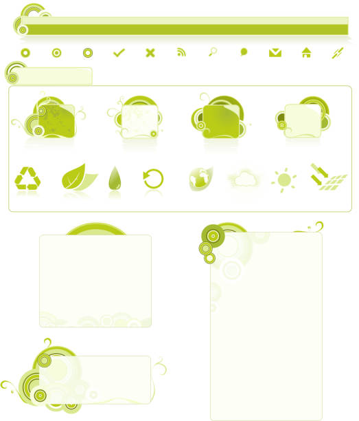 Nature: Design Elements vector art illustration