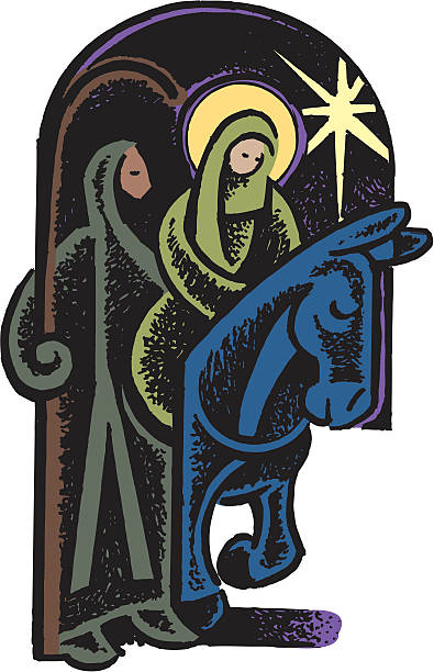istock Christmas Eve - Christian Religion Joseph and Mary 165495869