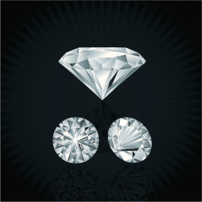 Illustration of a diamond.