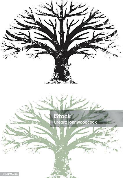 グランジオークの木 - 樹木のベクターアート素材や画像を多数ご用意 - 樹木, イラストレーション, オークの木
