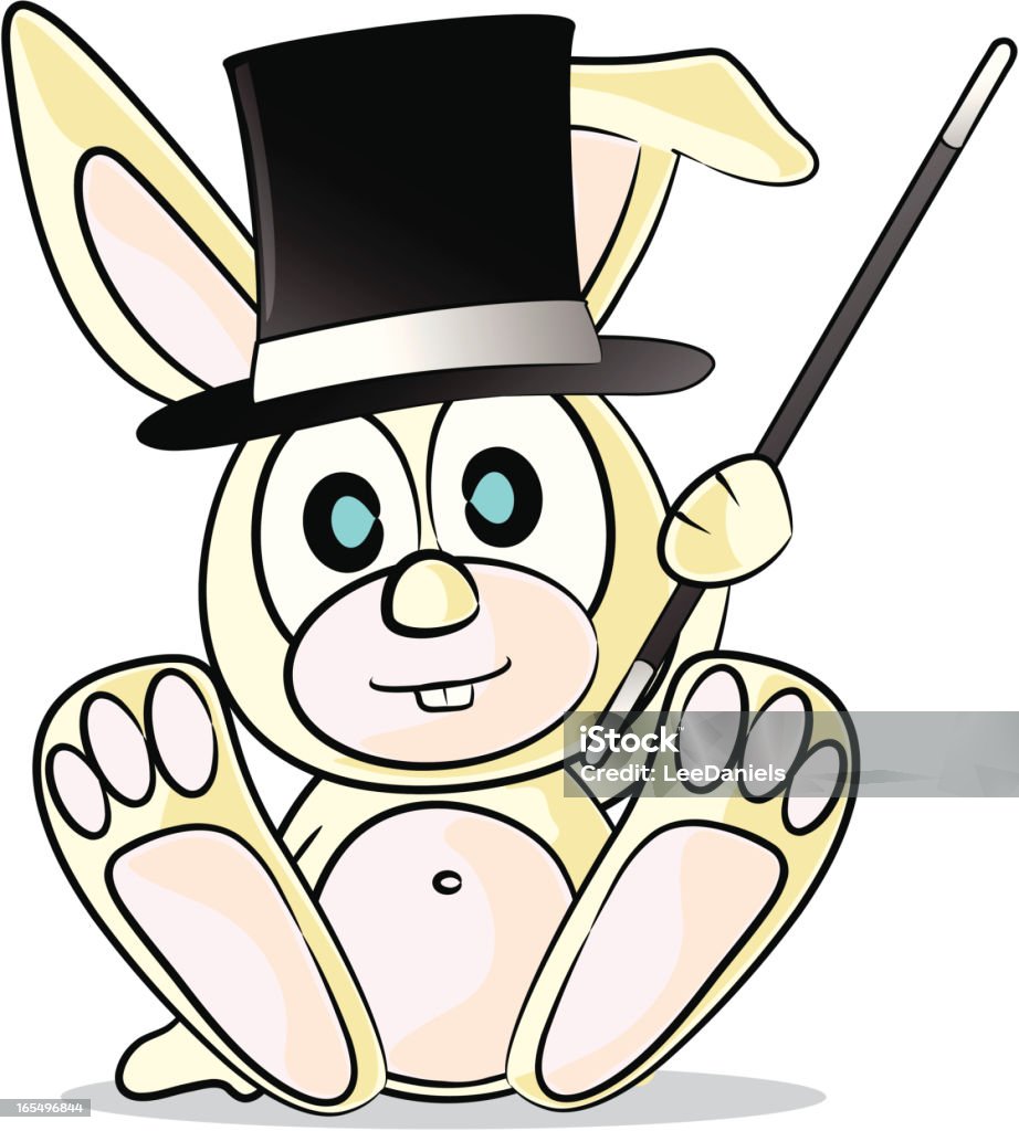 Magic Rabbit Face Magic Rabbit Stock Illustration - Download Image Now - Animal, Cartoon ...