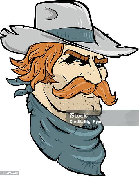 Sheriff Stock Vektor Art und mehr Bilder von Cowboyhut - Cowboyhut, Macho, Menschliches Gesicht