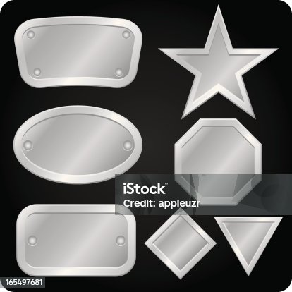 istock Metal Frames and Shapes 165497681
