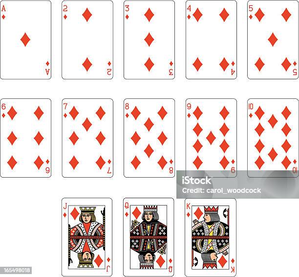 ダイヤモンドトランプスーツ - カードゲームのベクターアート素材や画像を多数ご用意 - カードゲーム, プレーする, 数字の7