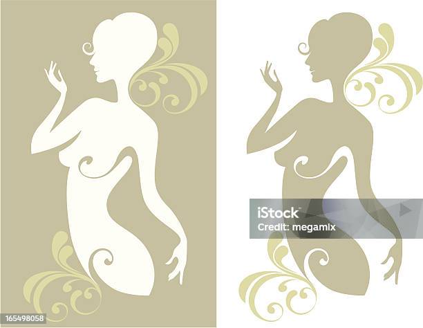 Vetores de Floral Beleza e mais imagens de Mulheres - Mulheres, Nu, Vector