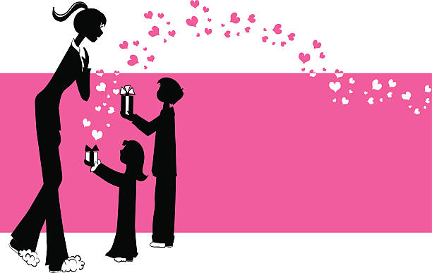ilustrações de stock, clip art, desenhos animados e ícones de amor de mãe - mother gift