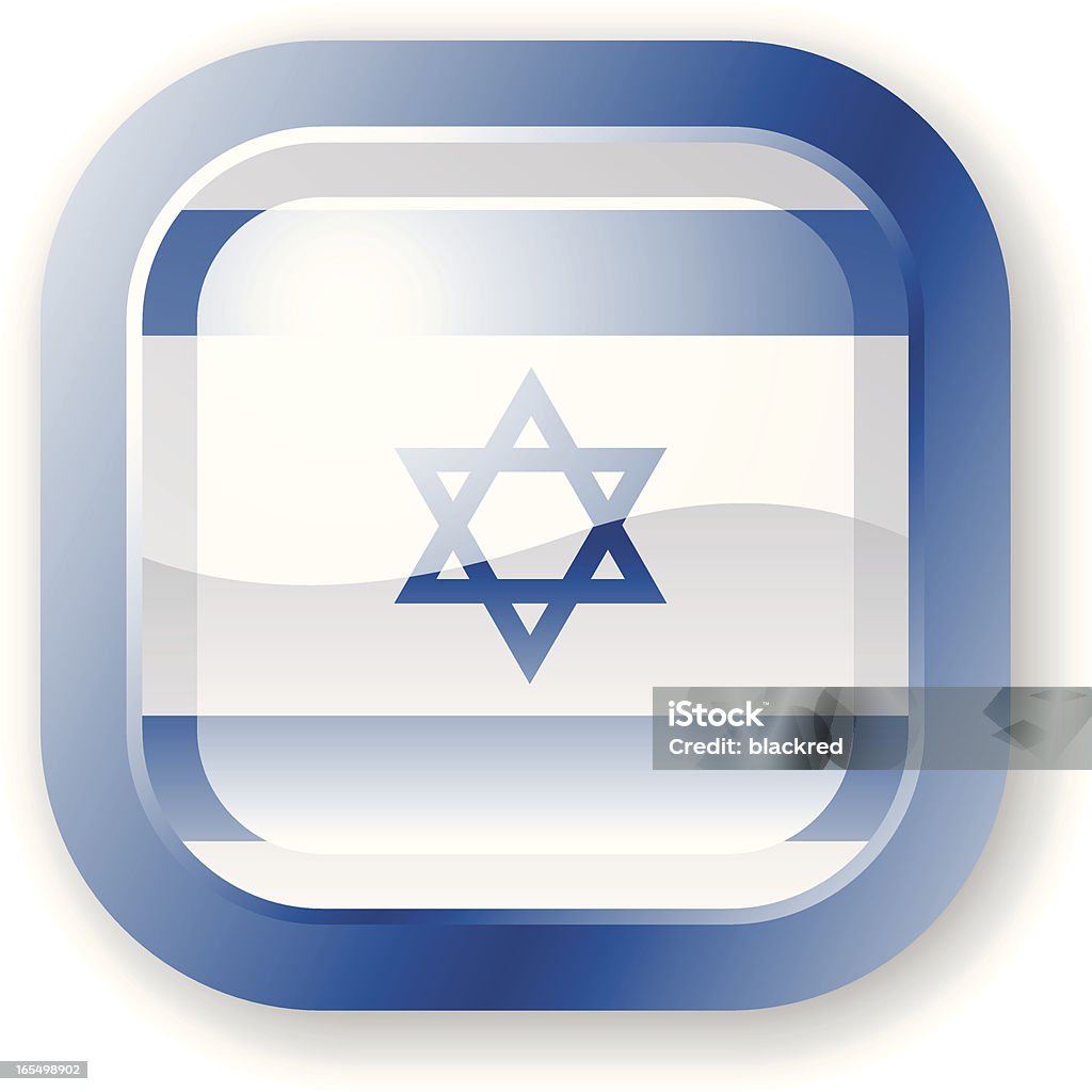 Израиль Флаг значок - Векторная графика Без людей роялт�и-фри