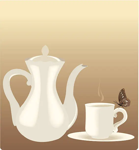 Vector illustration of tea