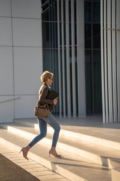 istock Businesswoman going to work 1654997222