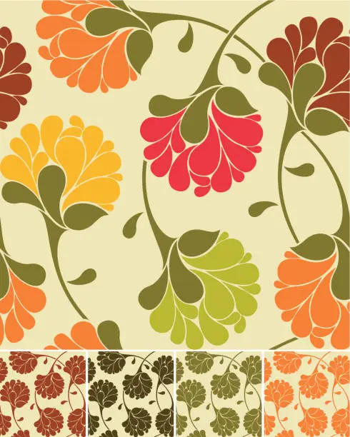 Pattern 图 免费floral patterns p beautiful vector wallpaper swatches and high ...