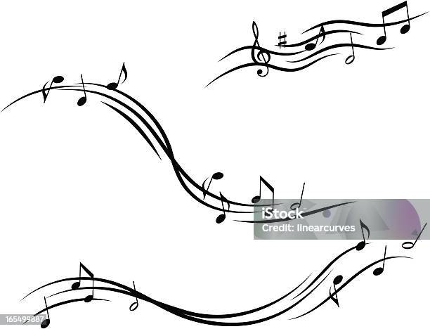 Elementi Di Design Tradizionale - Immagini vettoriali stock e altre immagini di Nota musicale - Nota musicale, Ricciolo, Illustrazione