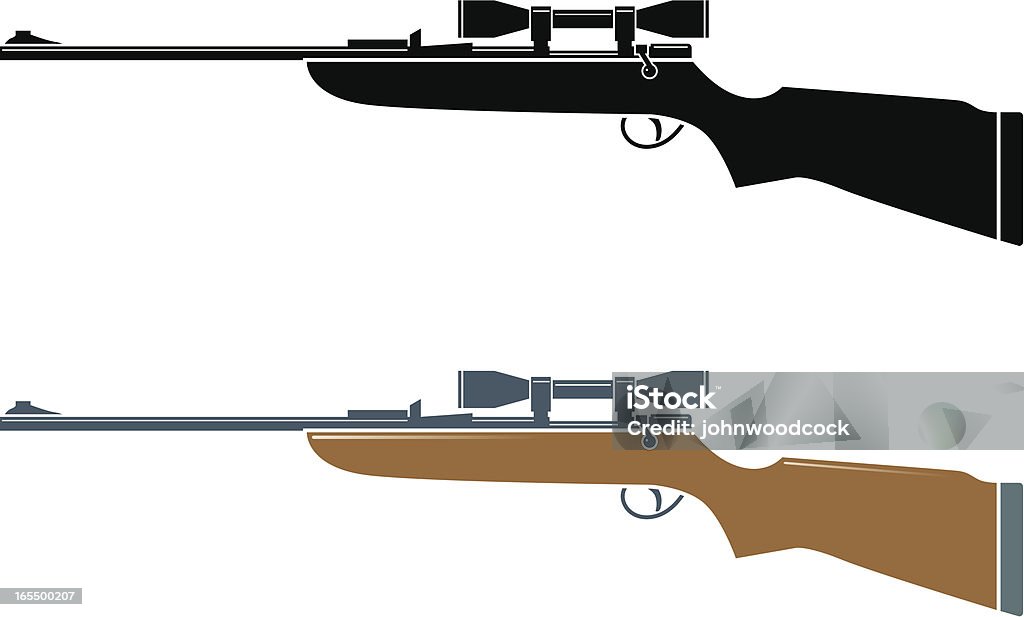 Gewehr - Lizenzfrei Gewehr Vektorgrafik