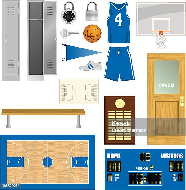 Vector Basketball コンポーネント - スポーツ バスケットボールのベクターアート素材や画像を多数ご用意 - スポーツ バスケットボール, スポーツコート, イラストレーション