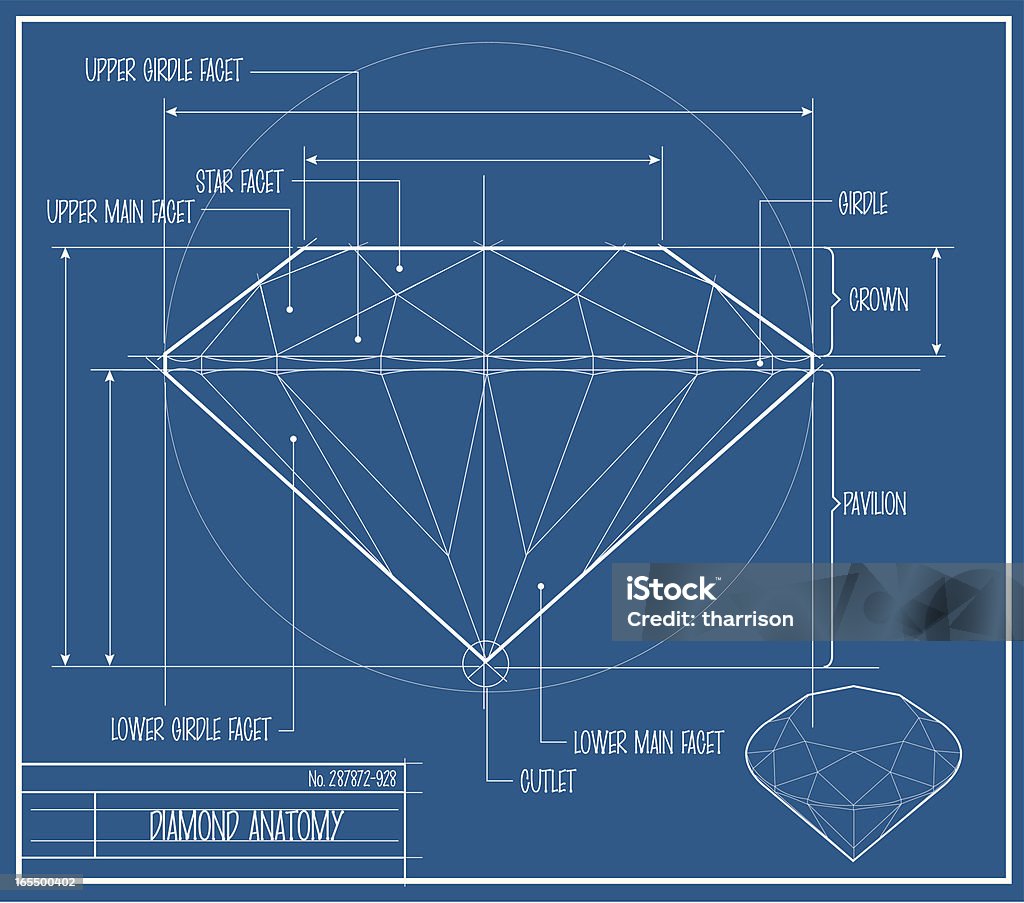 Vecteur Diamond imprimé - clipart vectoriel de En forme de losange libre de droits