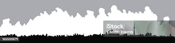 Toronto Panorama Stock Illustration - Download Image Now - Toronto, Urban Skyline, Backgrounds