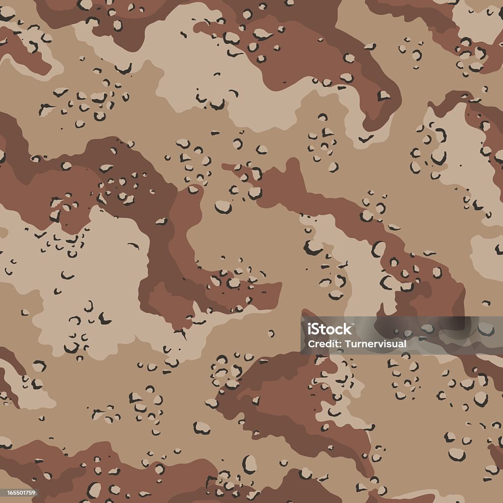 Kamuflaż Wektor-bezszwowe Dachówka (US Desert - Grafika wektorowa royalty-free (Ubranie maskujące)