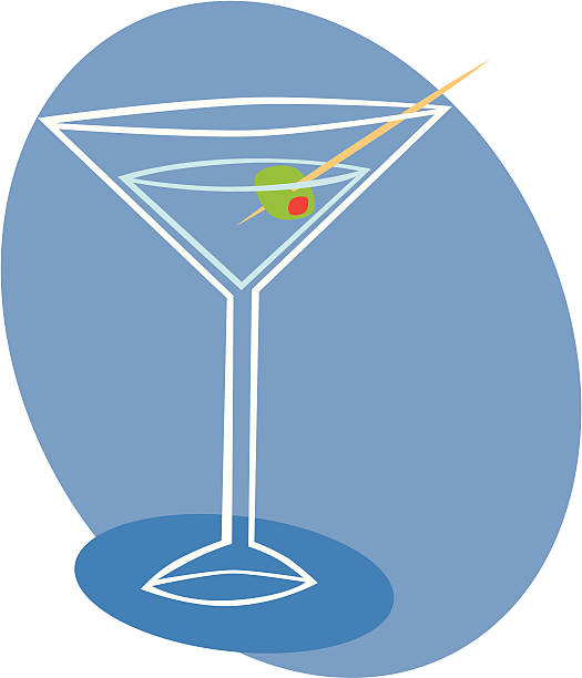 Martini - illustrazione arte vettoriale