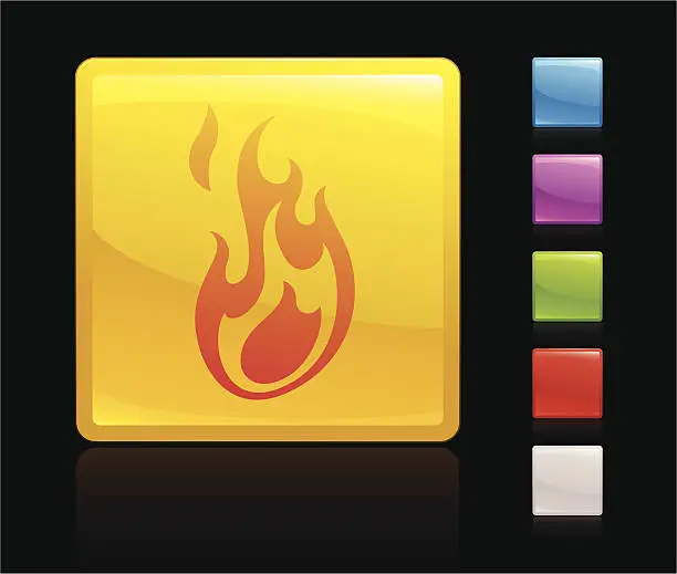 Vector illustration of Fire icon