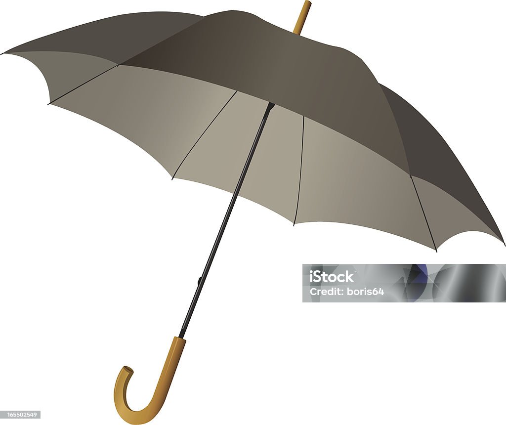 Paraguas de lluvia - arte vectorial de Accesorio personal libre de derechos