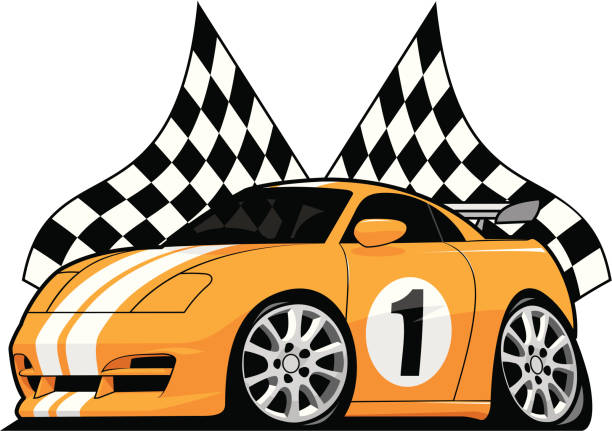 Sports Racer Stock Illustration - Download Image Now - Racecar, Cartoon, Checkered Flag - iStock Sports Racer Stock Illustration - Download Image Now - Racecar, Cartoon, Checkered Flag - iStock