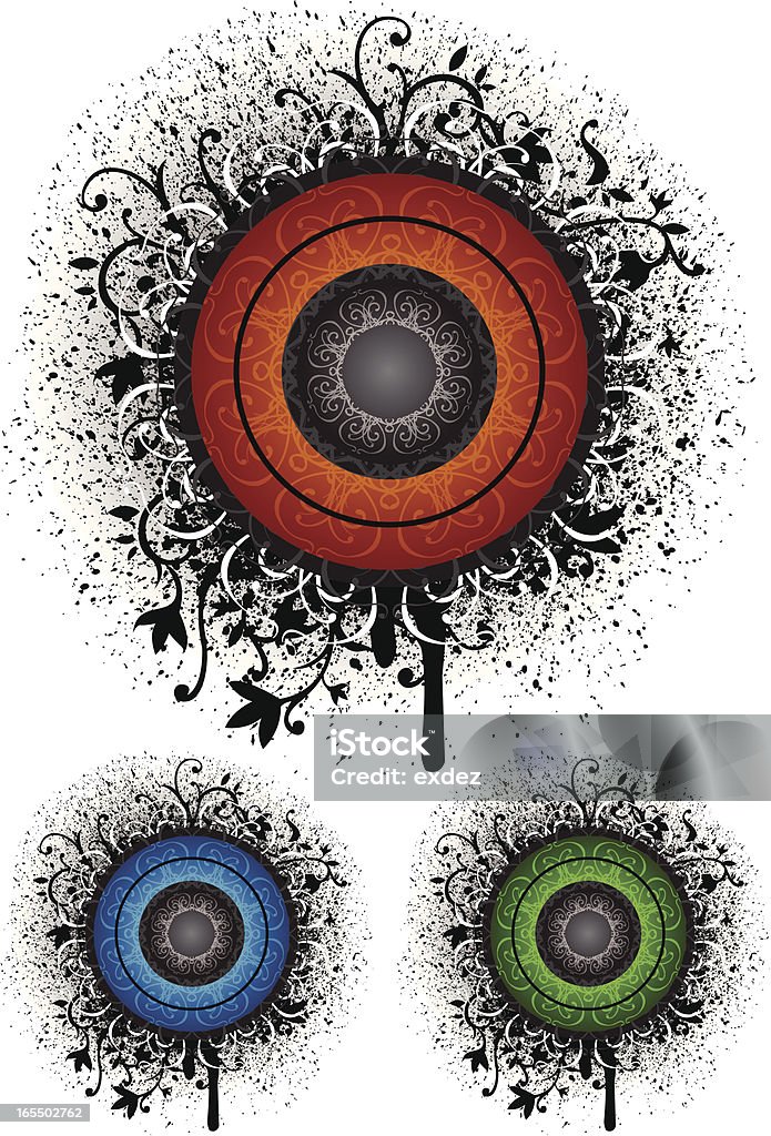 design tendance avec circle - clipart vectoriel de Cercle libre de droits