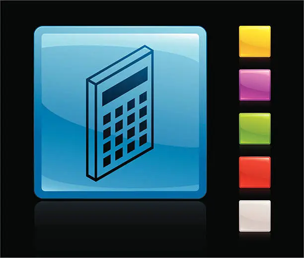 Vector illustration of Calculator icon