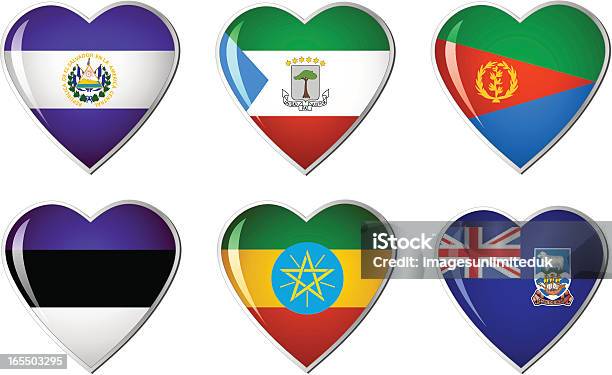 心臓旗コレクション - アイコンのベクターアート素材や画像を多数ご用意 - アイコン, イラストレーション, エチオピア国旗