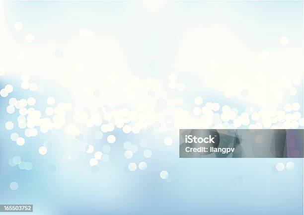 Defocused Blue Light Stock Illustration - Download Image Now - Abstract, Backgrounds, Blinking