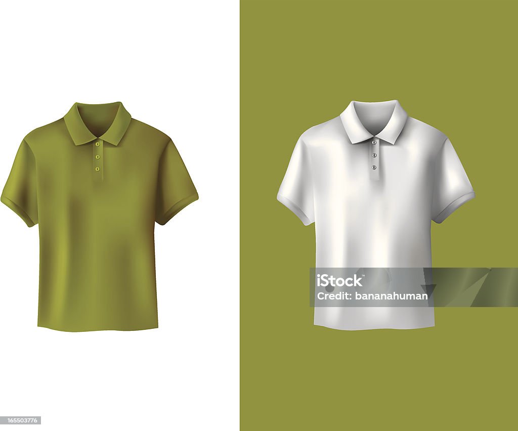 Camisa Polo - Vetor de Camisa Pólo royalty-free