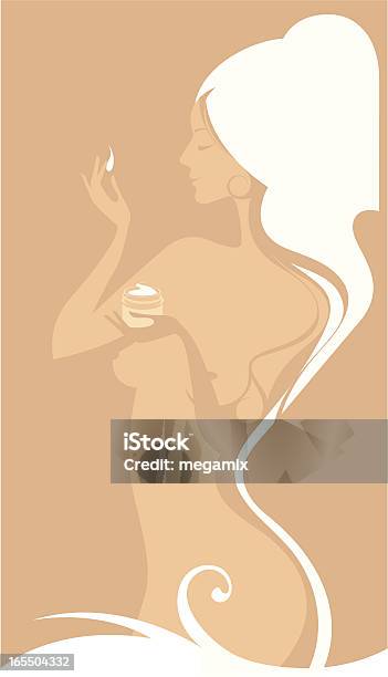 Body Balm Stock Illustration - Download Image Now - Adult, Bathroom, Beauty