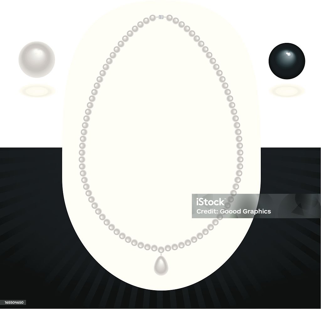 Perlenkette - Lizenzfrei Accessoires Vektorgrafik