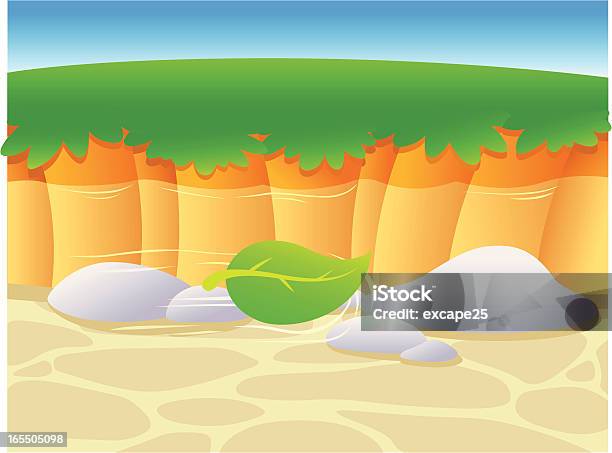 Riverside — стоковая векторная графика и другие изображения на тему Берег реки - Берег реки, Векторная графика, Весна