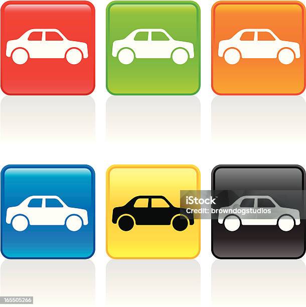 Ikona Samochodu Ii - Stockowe grafiki wektorowe i więcej obrazów Bez ludzi - Bez ludzi, Biały, Clip Art