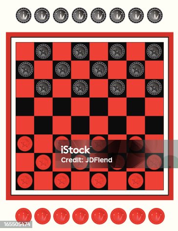 istock Game of Checkers 165505474