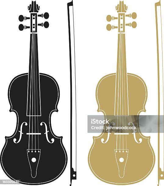 Violino - Arte vetorial de stock e mais imagens de Violino - Violino, Ilustração, Vetor