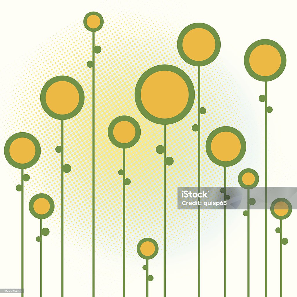 Sunflowers - arte vectorial de Alto - Descripción física libre de derechos