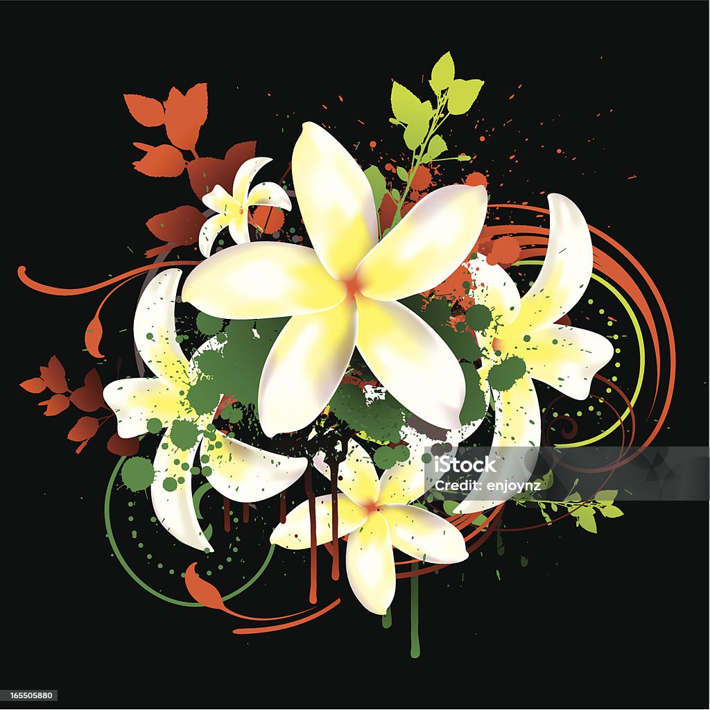 Tropical Flores - Royalty-free Flor arte vetorial
