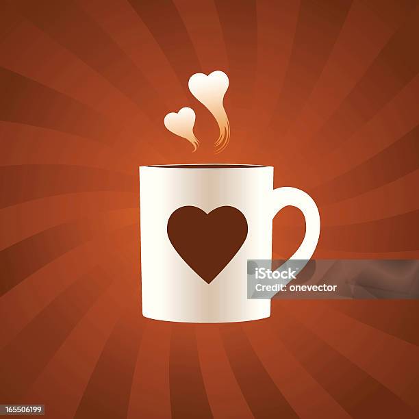 Kawa - Stockowe grafiki wektorowe i więcej obrazów Brązowy - Brązowy, Cappuccino, Ciemny