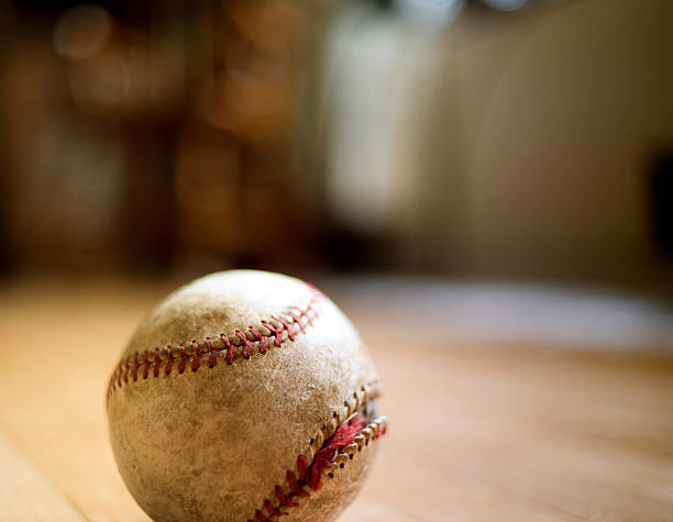 istock Old, Antique Baseball, Retro Scene Series 165508103