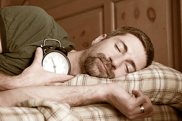 Alarm Clock, Bedroom, Man Series